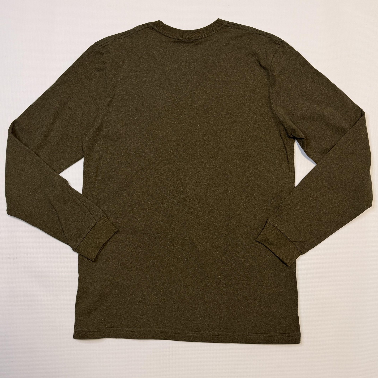 Patagonia Shirt Mens Small Green Long Sleeve Live Simply Graphic T Shirt
