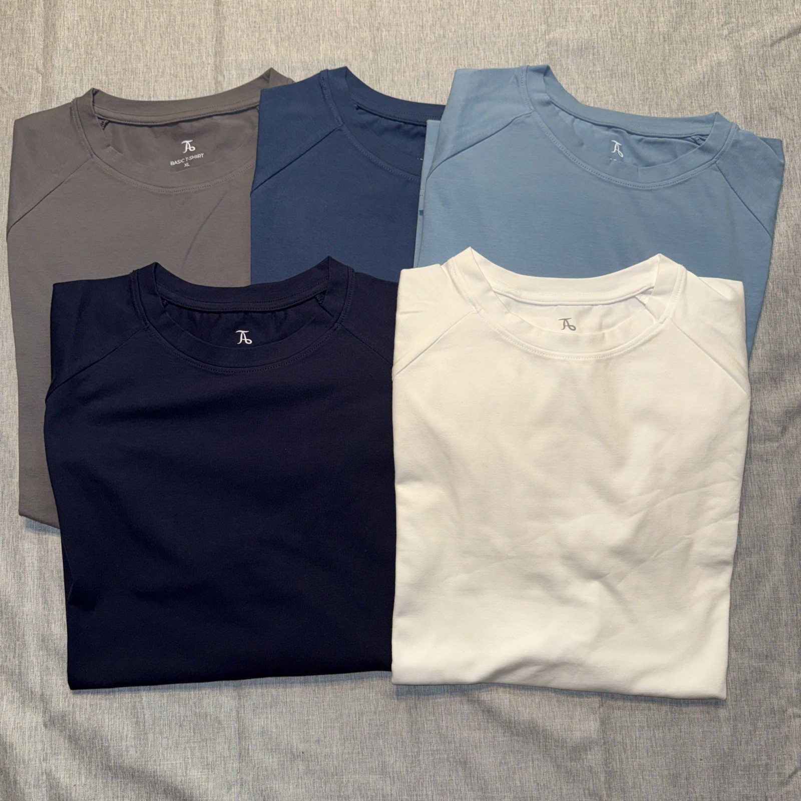 Athletic Fit Short Sleeve Everyday Arctic 5 Pack XL Men