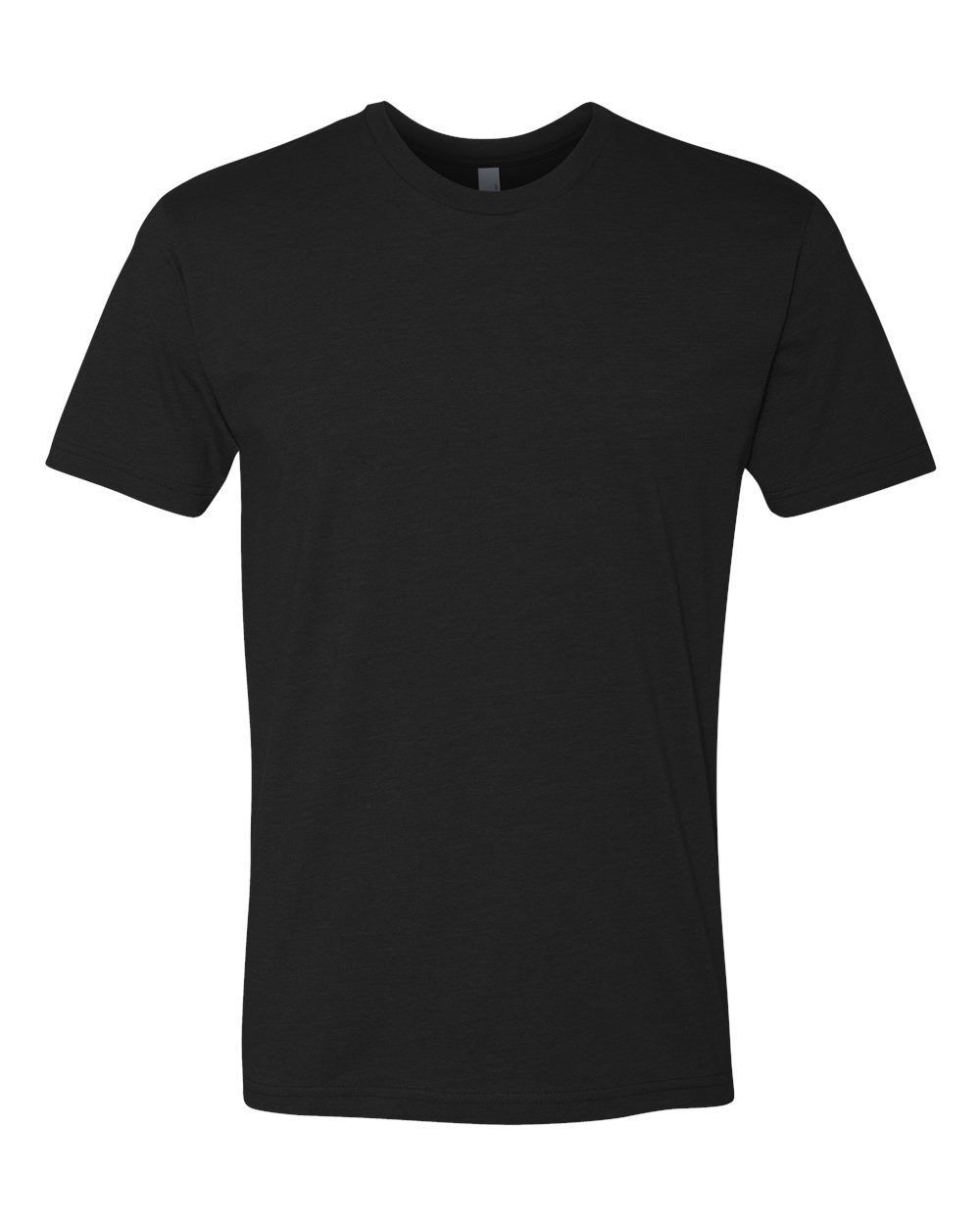 Next Level Men&rsquo;s CVC Crew Short Sleeve T-Shirt, Solid Cotton/Poly Tee, 6210