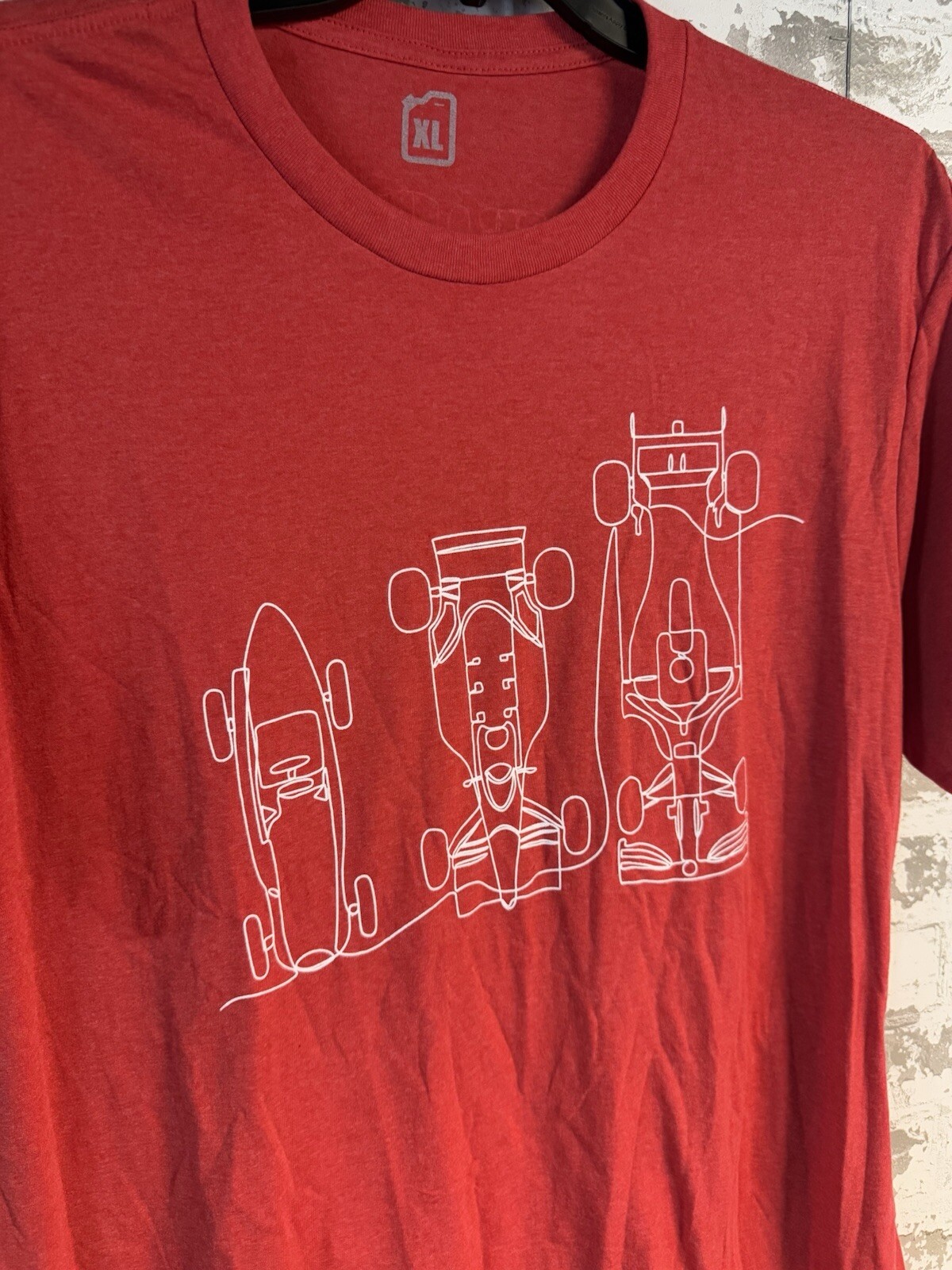 NEW – PetrolBox – Red Race Cars Tee Tshirt – XL