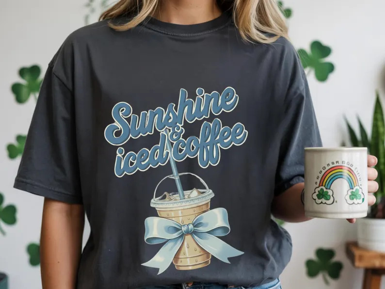 Comfort Tee Iced Coffee Sunshine