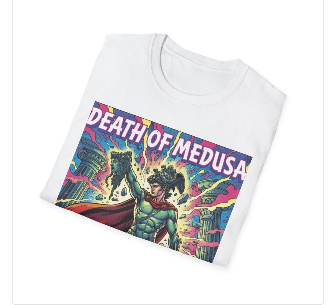 Unisex Softstyle T-Shirt Death Of Medusa