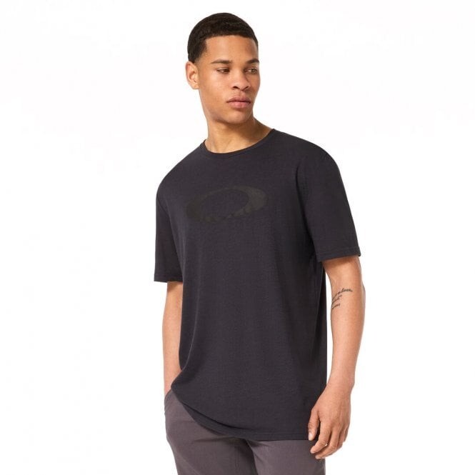 Oakley Mens O-Bold Ellipse Tee Short Sleeve T-Shirt Black XSmall New