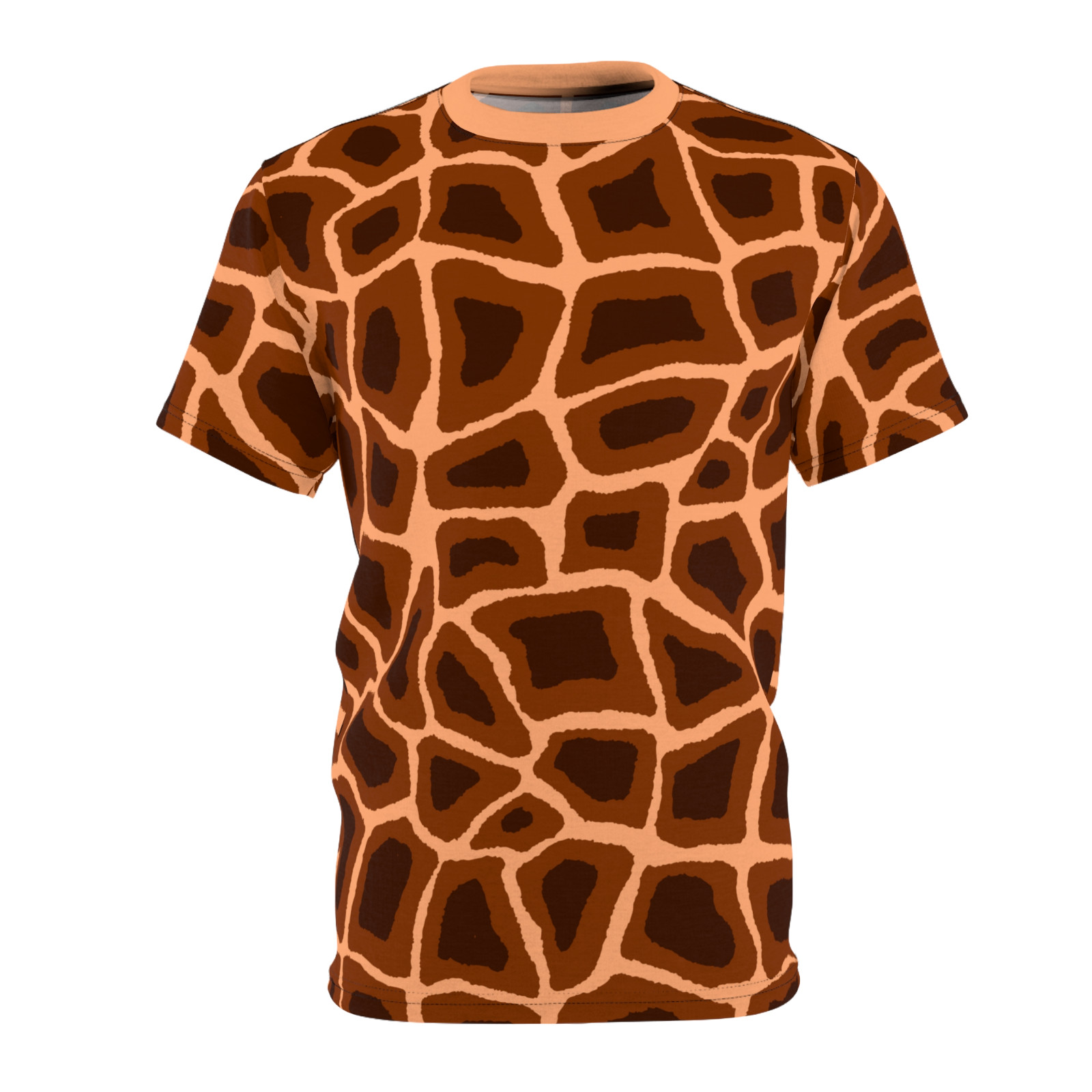 Giraffe T-Shirt Animal T-Shirt Short Sleeve Giraffe T-Shirt