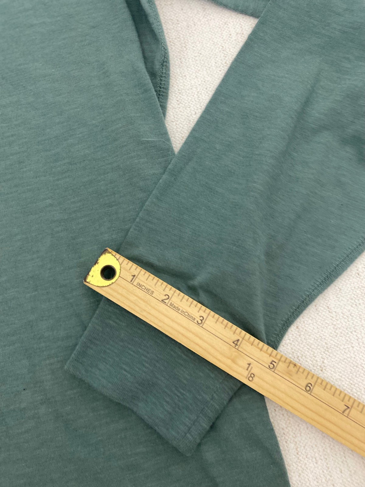 J.Crew Henley T-Shirt Mens XL Green Long Sleeve Button Front Cuff Pullover NWT