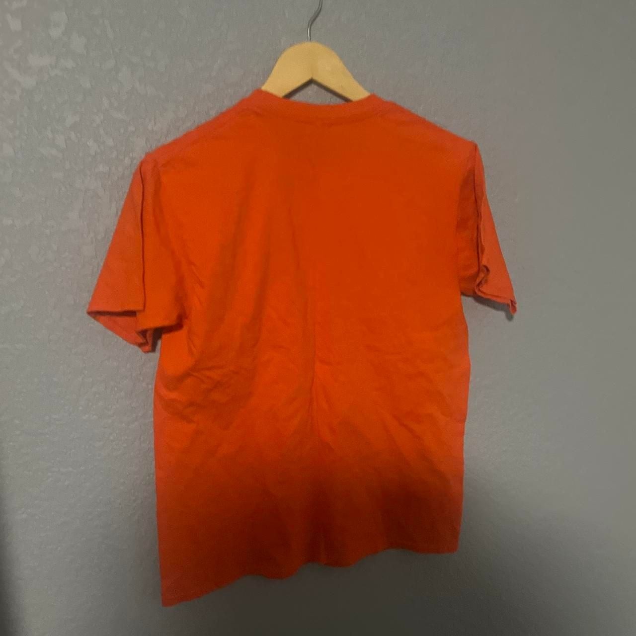 Dragon Ball FighterZ Promo T-Shirt Youth Large Orange Goku Vegeta Graphic