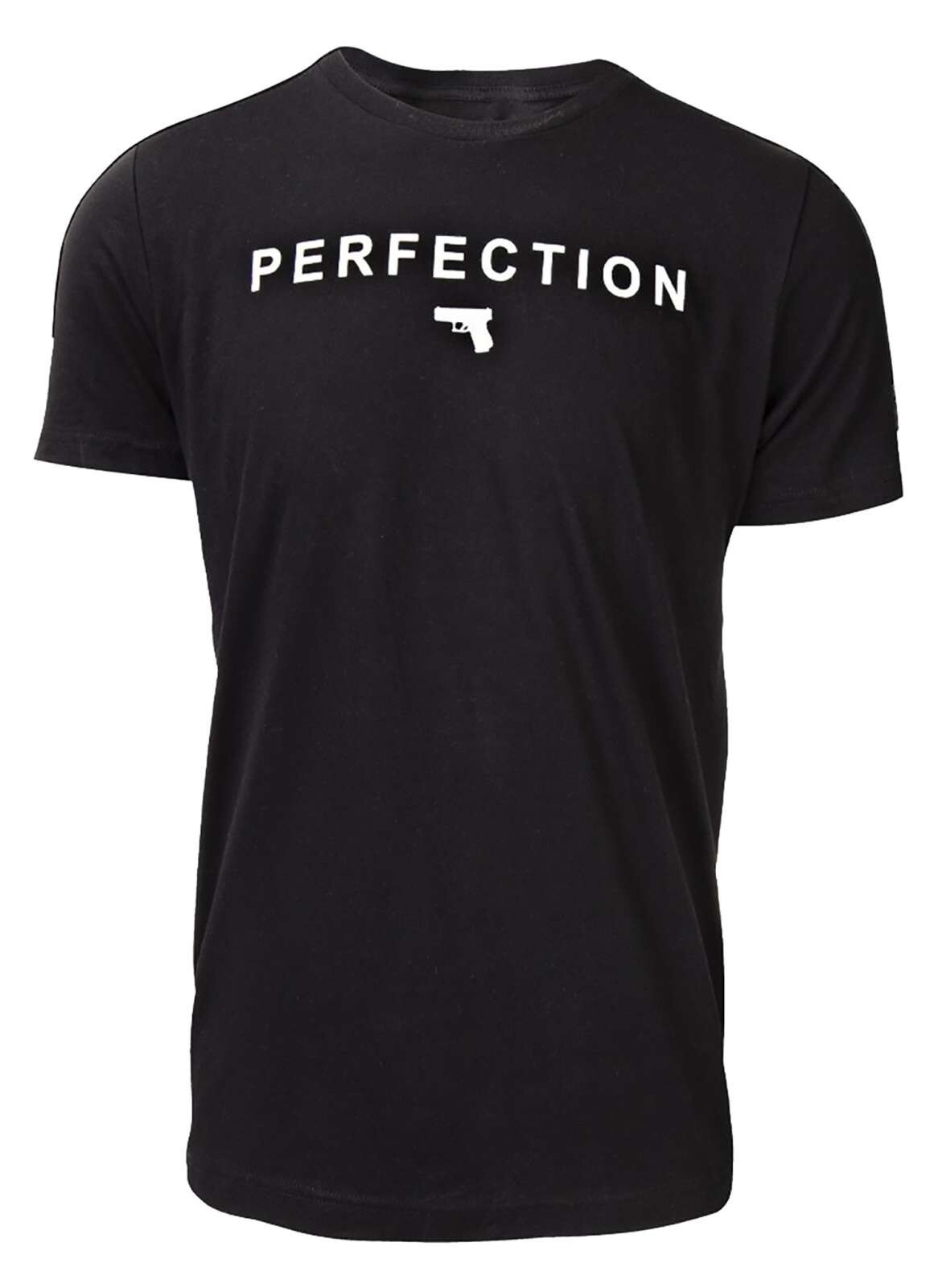 Glock AA7512 Men&rsquo;s Perfection Pistol Logo Tee Short Sleeve T-Shirt, Black XLarge