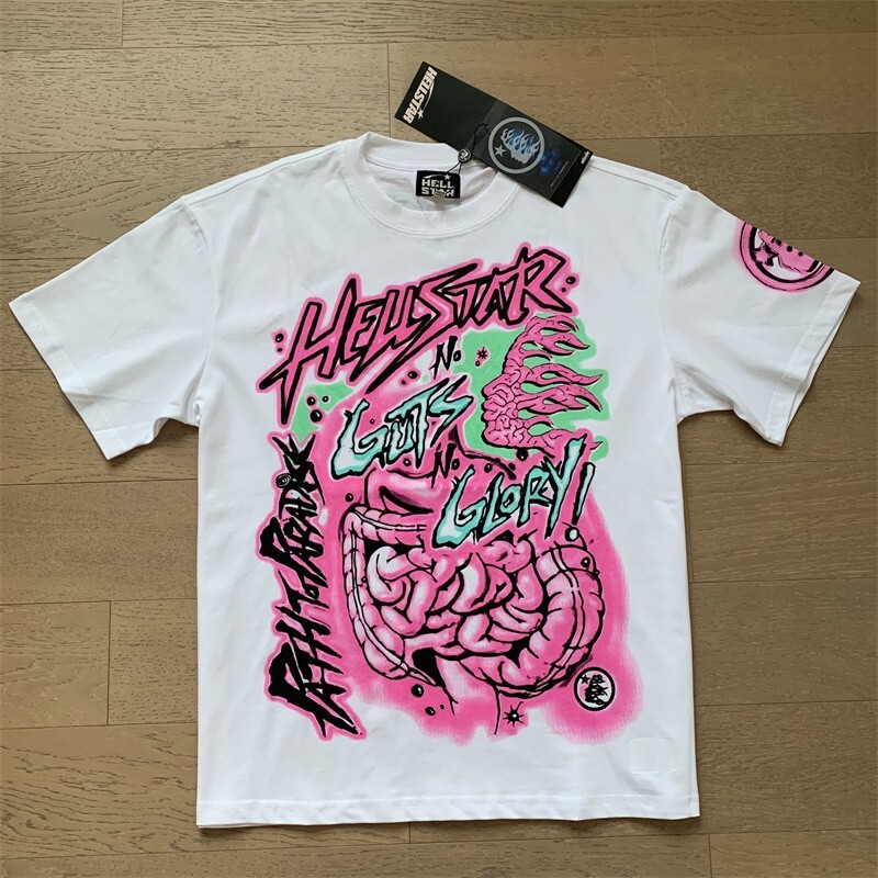 Hell STUDIOS star Sport Logo INS Same style printed Men&rsquo;s short sleeved T-shirt