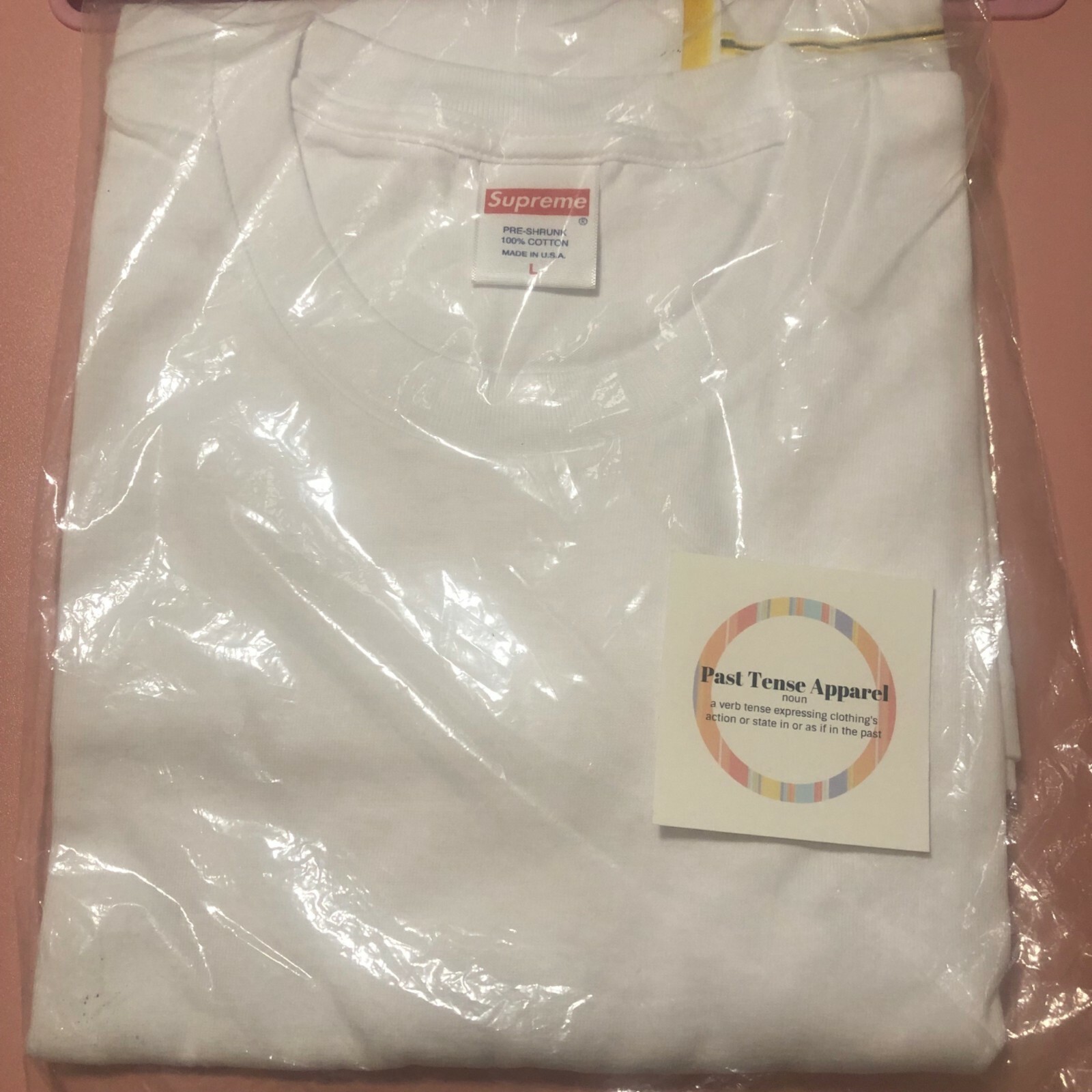 Supreme Automatic Tee SS17 NWT White L