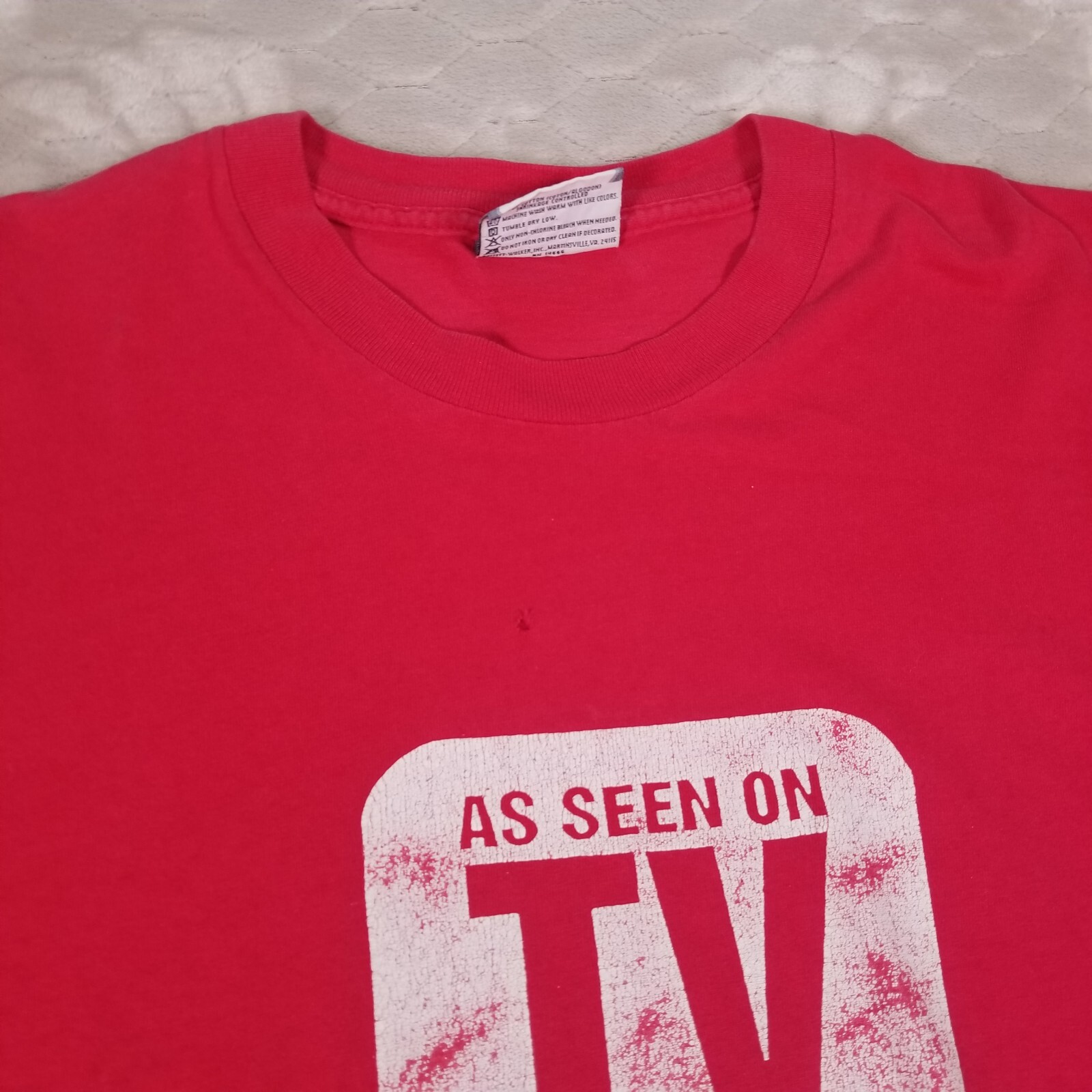 VTG As Seen On TV Store Shirt Sz XXL Lee USA Maded FADED DISTRESSED