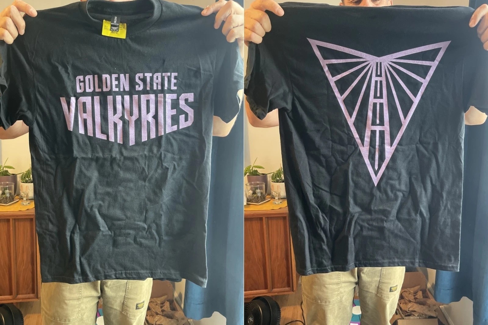 Golden State Valkyries Logo Pullover T shirt