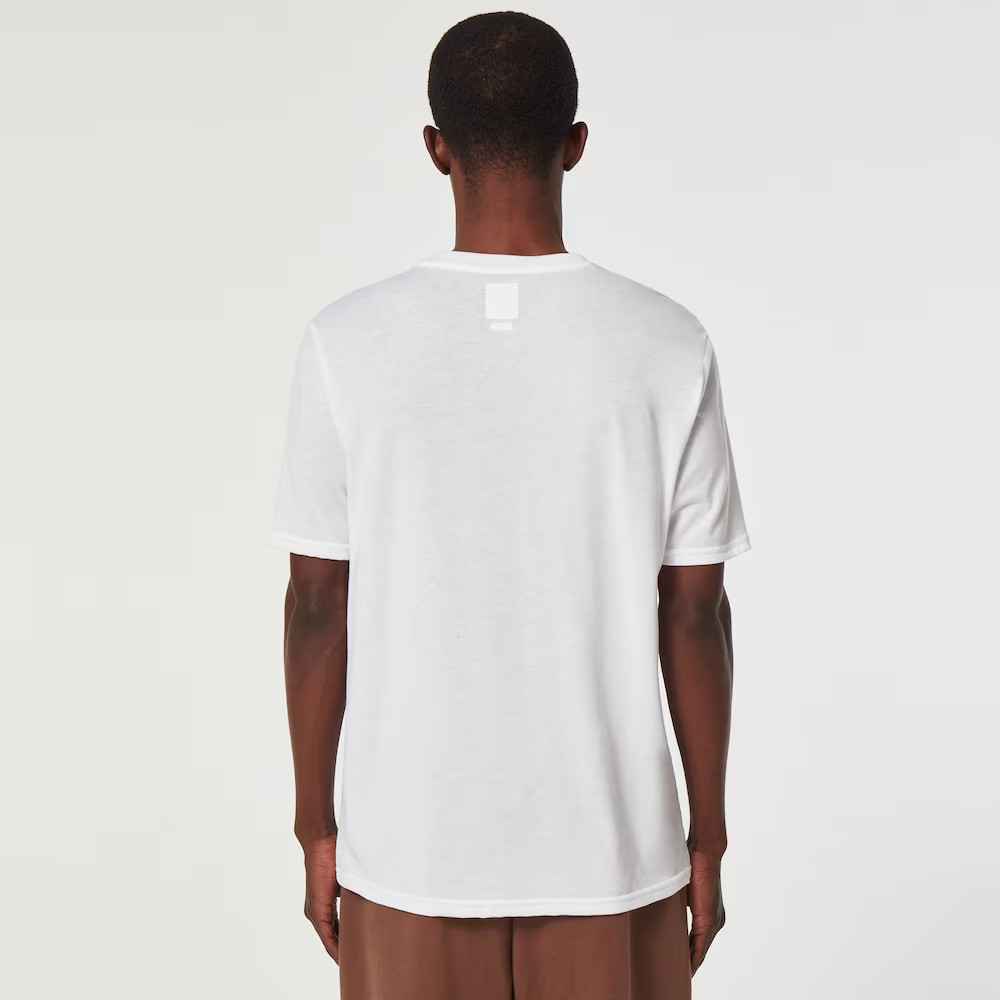 Oakley O-Bold Ellipse Short Sleeve Tee Crew Neck T-Shirt White/Black XXLarge