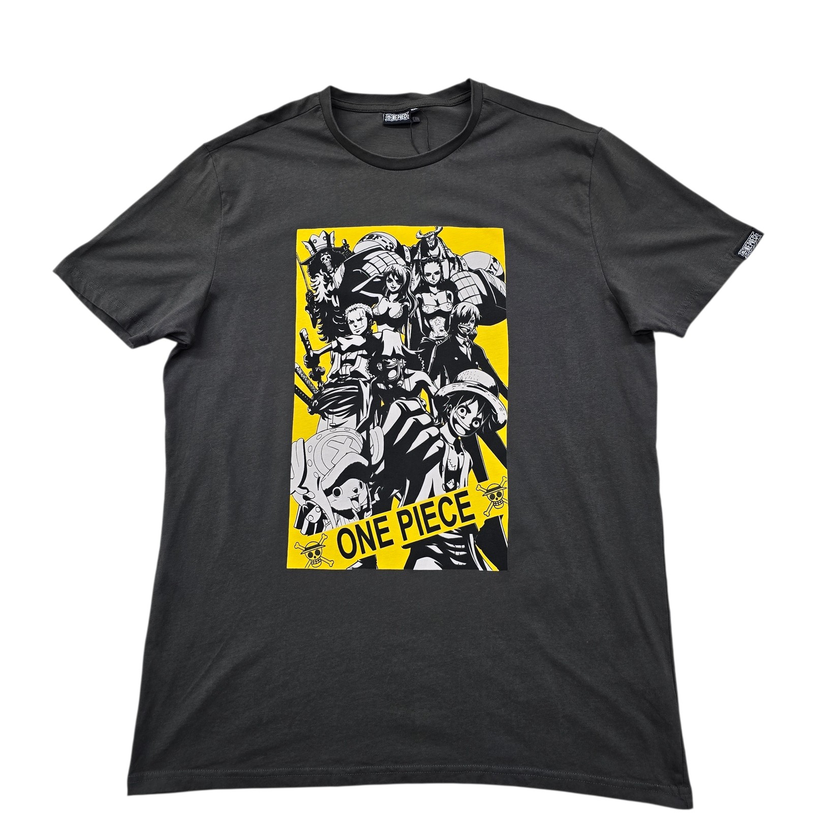 Piombo One Piece Anime Black XXL T-Shirt Italy Cotton Blend