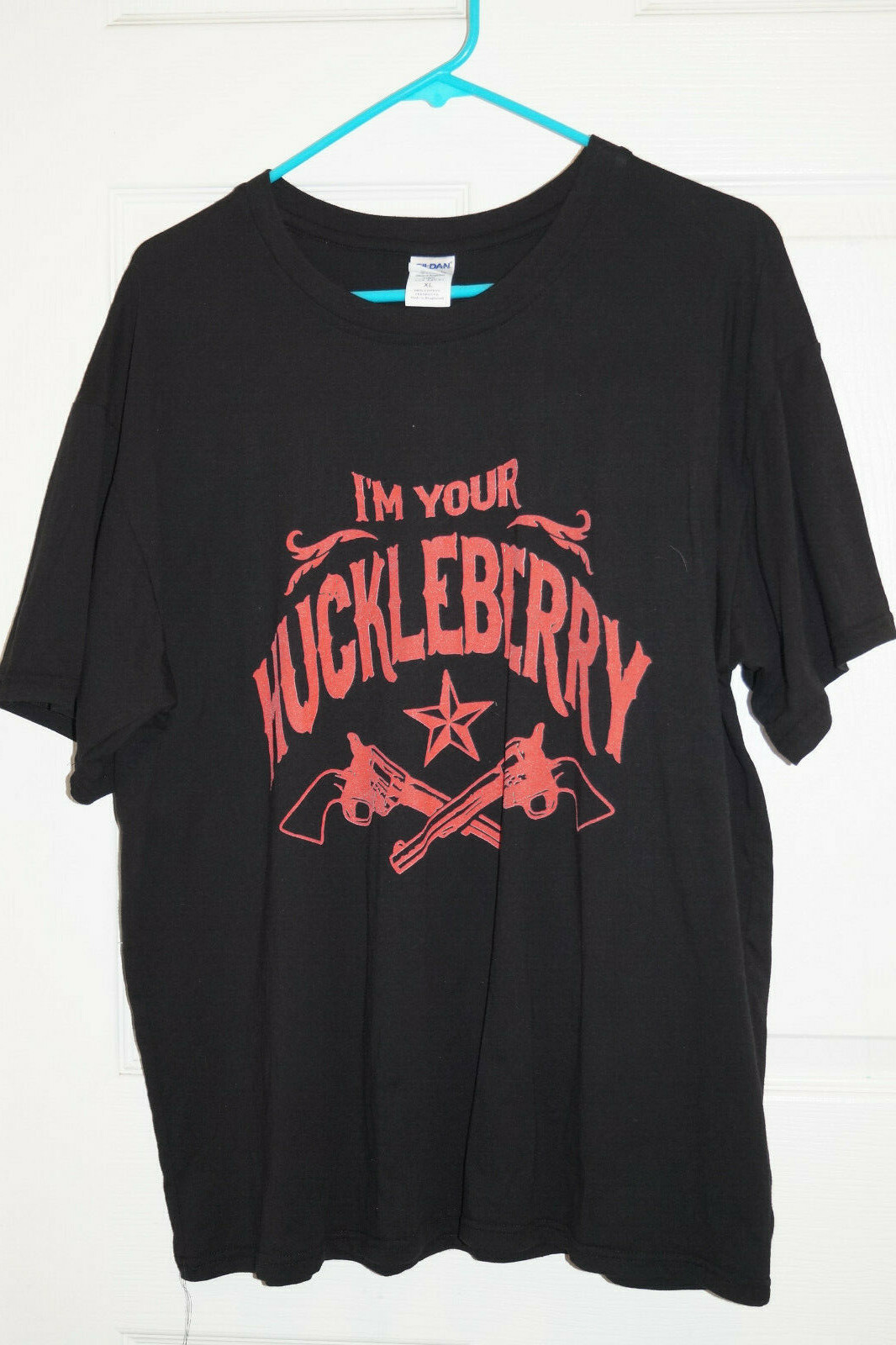 I&rsquo;M YOUR HUCKLEBERRY GUNS TOMBSTONE DOC HOLIDAY T-SHIRT EXTRA LARGE XL