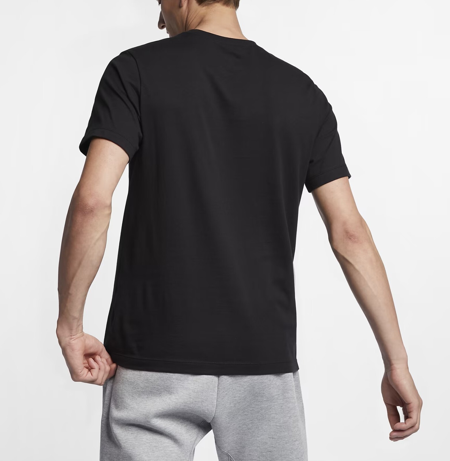 Nike Sportwear Just Do It Swoosh Graphic T-Shirt Black White Men&rsquo;s XL AR5006-011