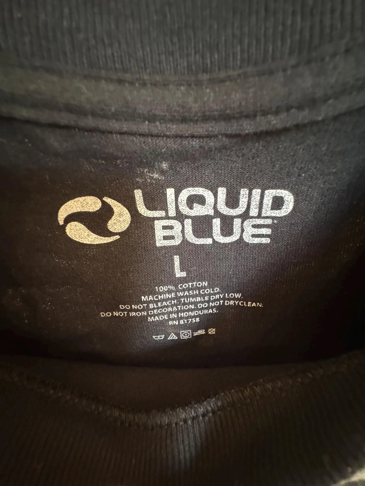 Liquid Blue Arctic Wolf Graphic Tee Wild Animal Print Shirt
