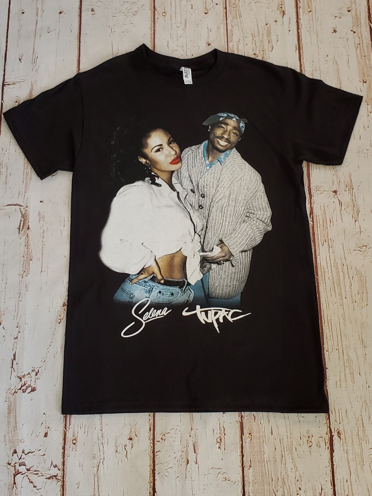 NEW- 2PAC & SELENA – T-SHIRT