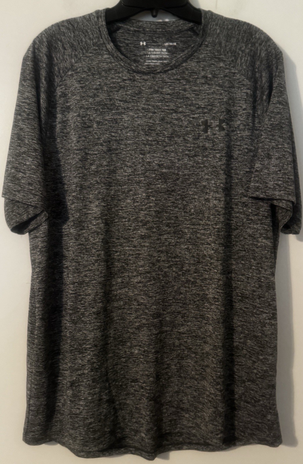 Under Armour 1326413 Men&rsquo;s UA Tech 2.0 Training T-Shirt, Black/Graphite, Large