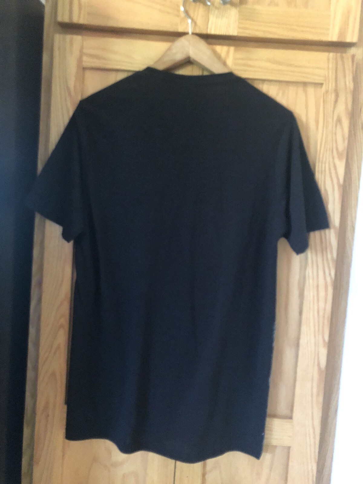 NEXT LEVEL NEW YORK TSHIRT COTTON BLEND BLACK SIZE MEDIUM