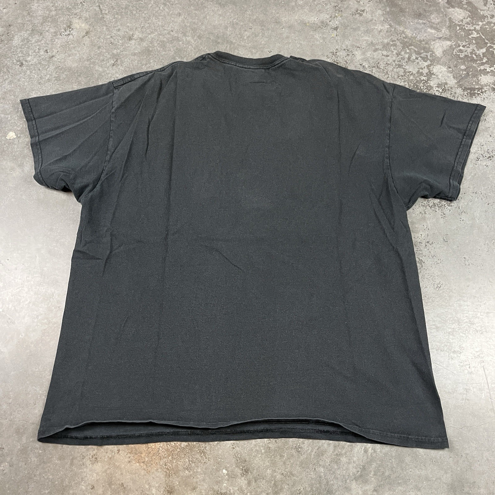 Nirvana T Shirt Mens XL Black Bleach Grunge Y2K Preowned