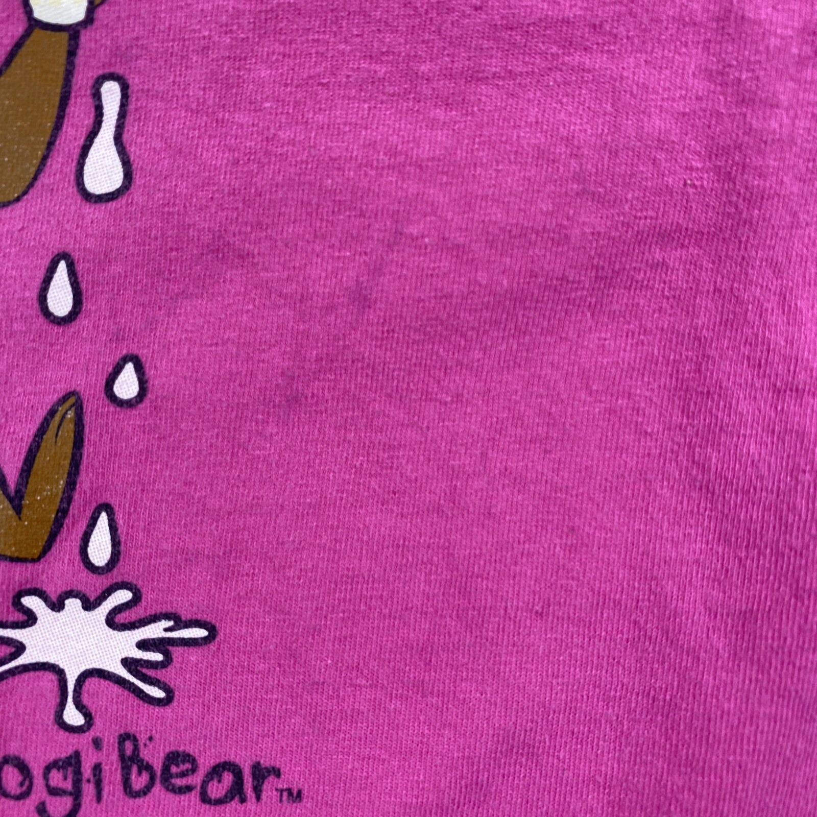 Hanna Barbera Collection Graphic T Shirt Mens X-Small Yogi Bear Chillin 90s Y2K