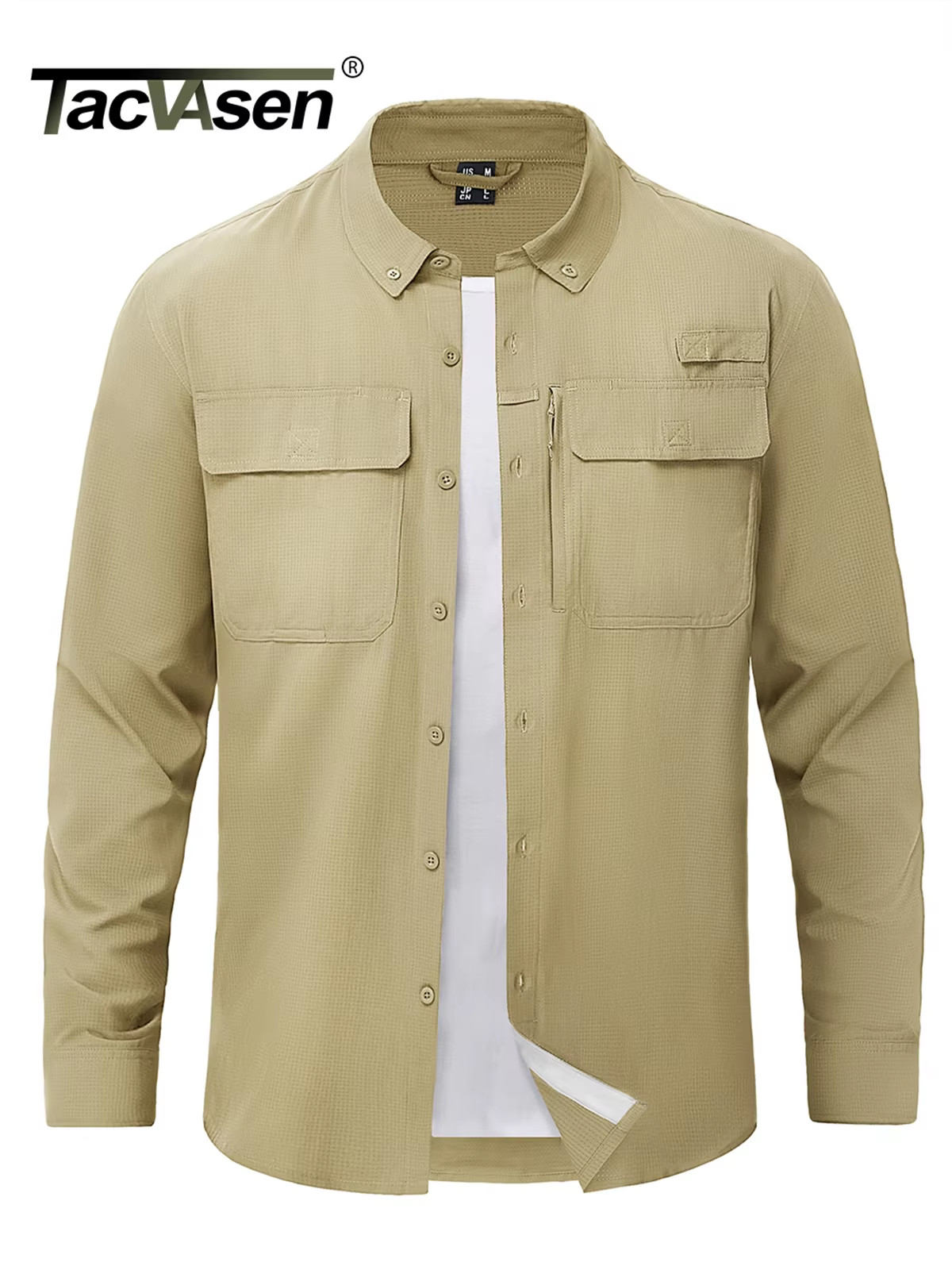 I Men&rsquo;s Button Down Shirt, Long Sleeve, Quick Dry
