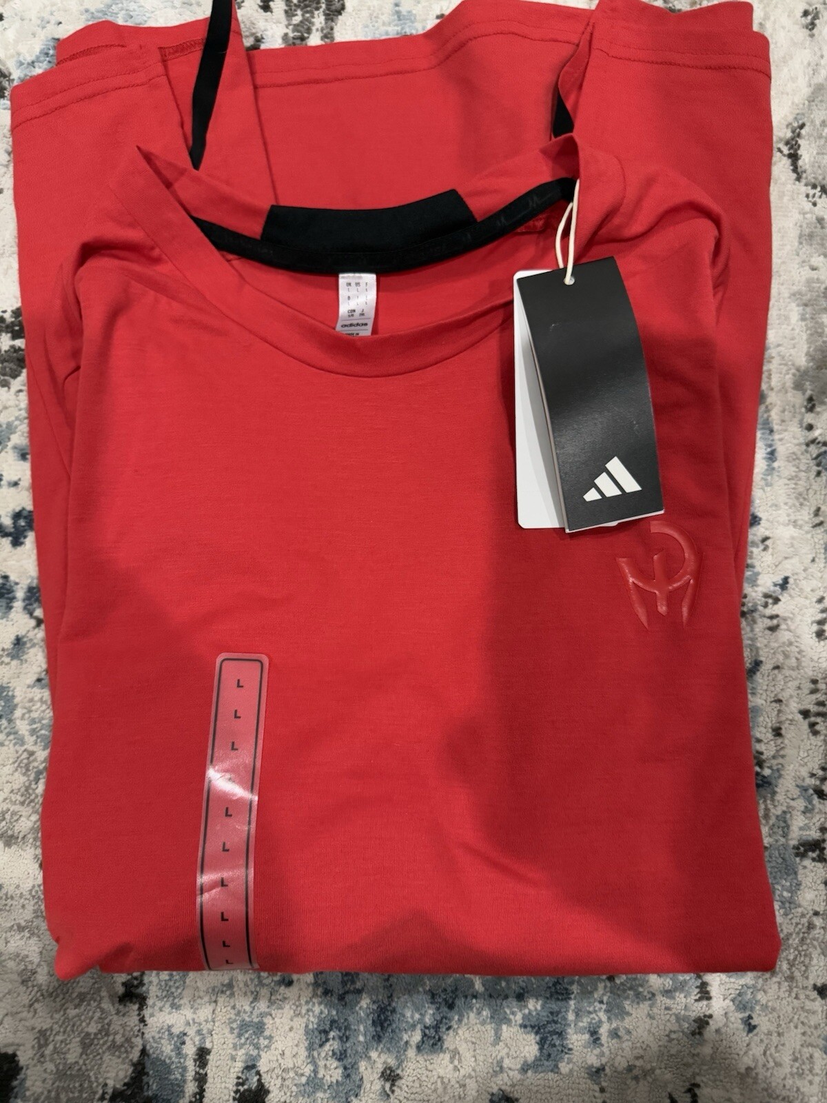 New Adidas Patrick Mahomes D4T Performance Training TShirt Mens Sz XL Fitted