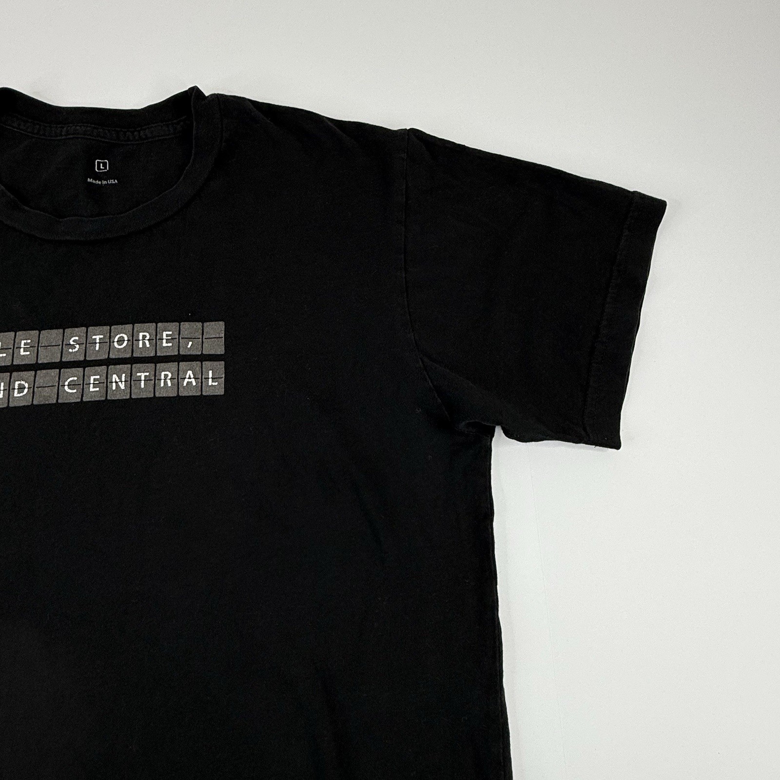 2011 Apple Store Grand Central NYC Grand Opening T-Shirt Black Size Large