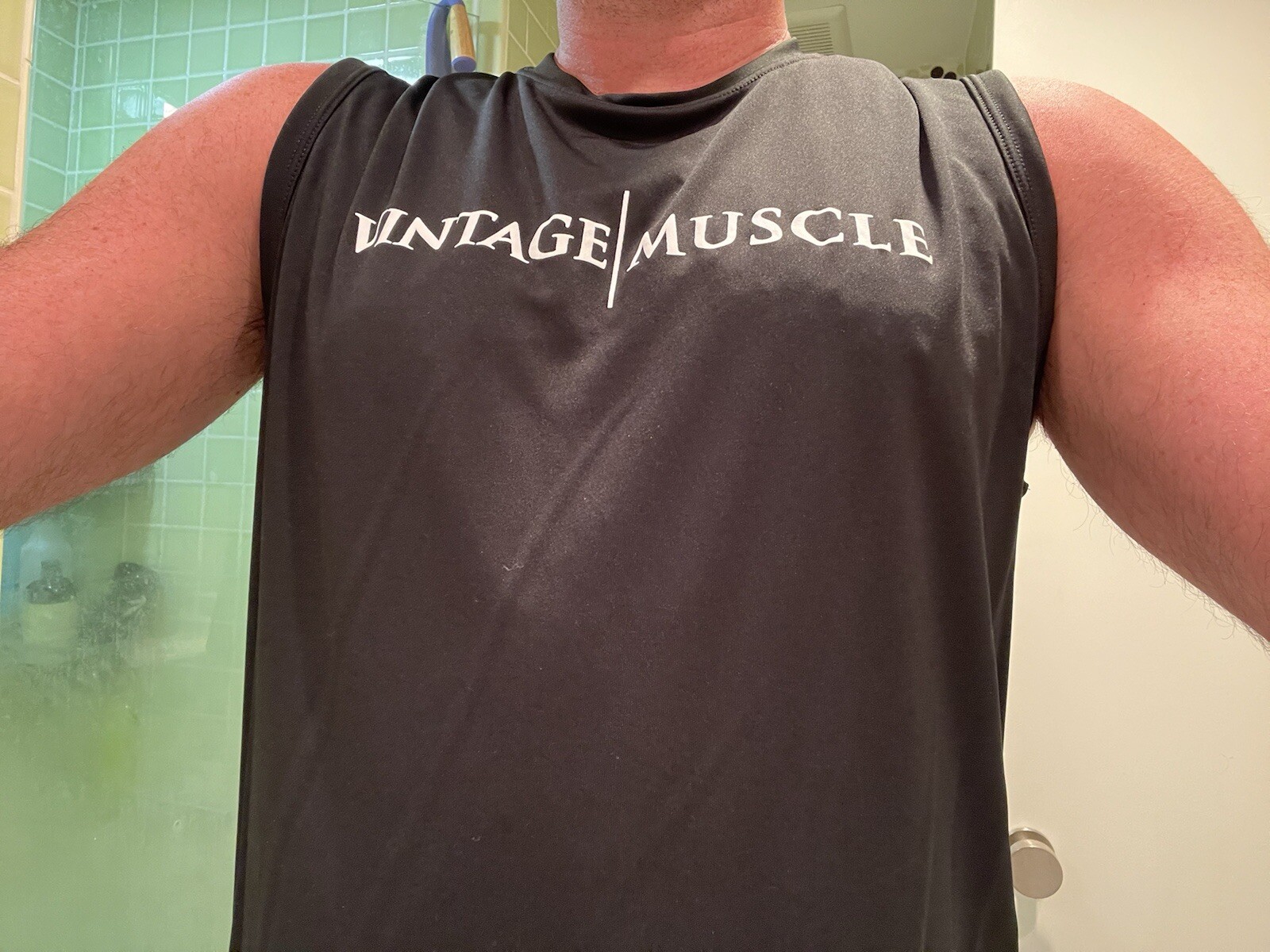Prem Deluxe Microfiber Moisture Wick Workout T ‘s M-XXL Sizes Vintage Muscle💪