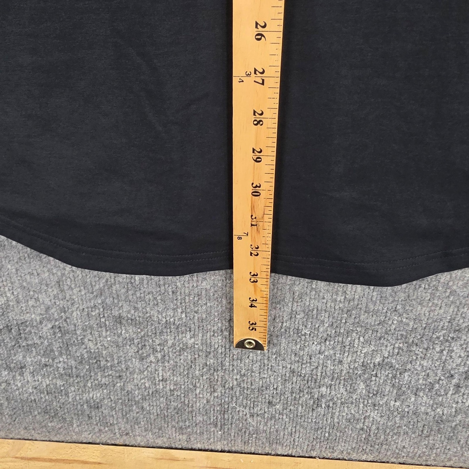 Bylt Shirt Mens 2XL Drop Cut Lux Black Premium Basics Crewneck Tee Minimalist
