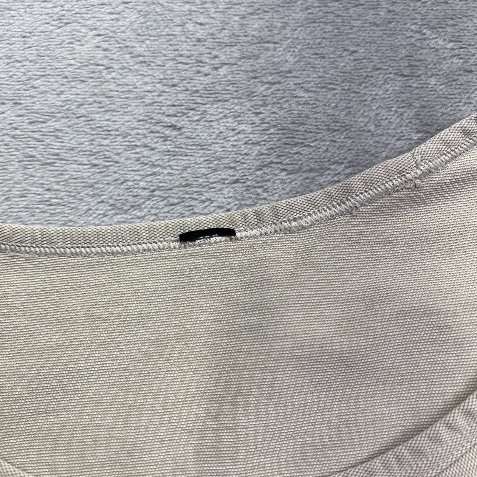 Lululemon Chest Pocket Men&rsquo;s Short Sleeve Crew Neck T Shirt Light Beige Sz S