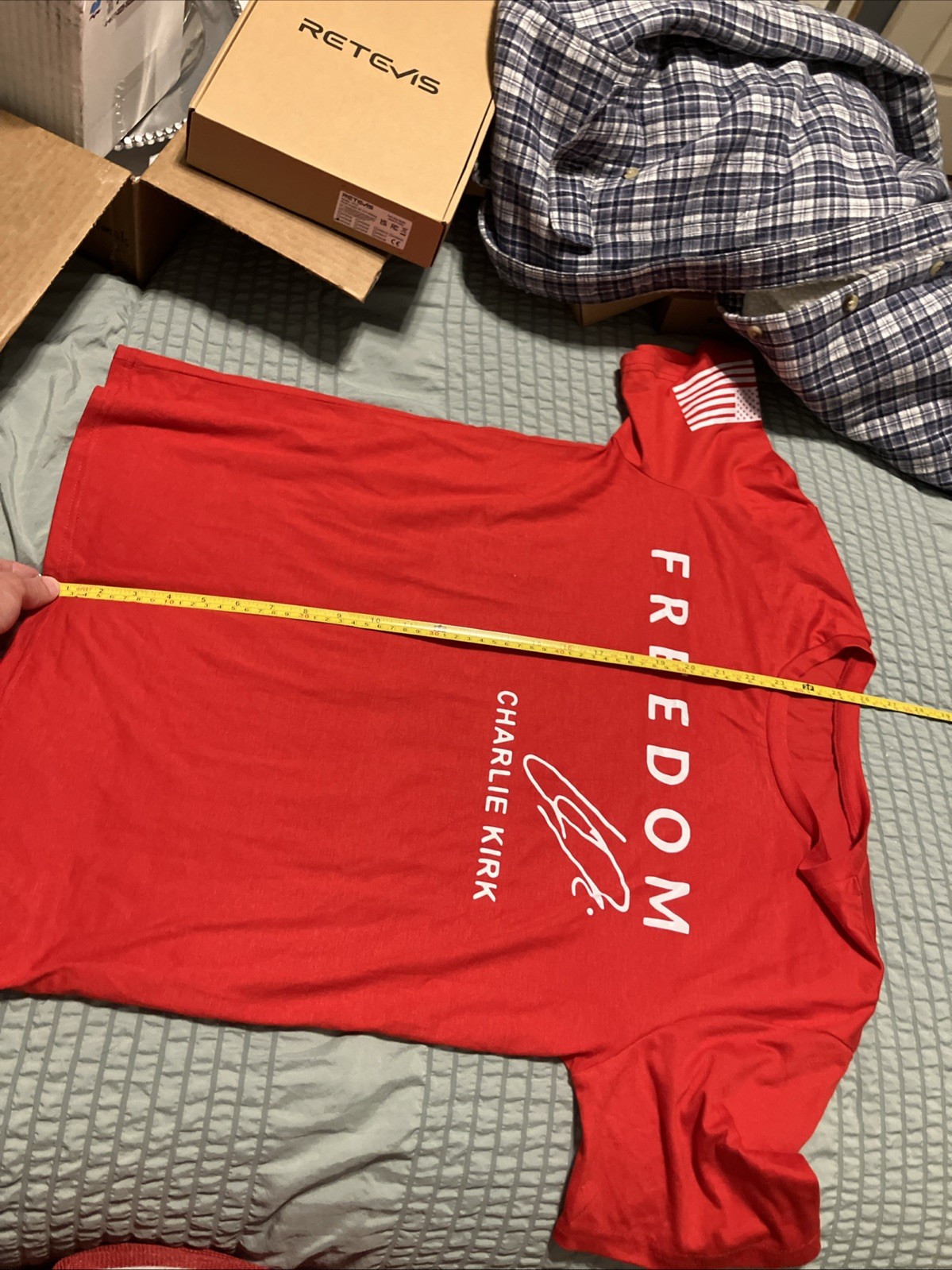 Freedom Red Charlie Kirk Shirt