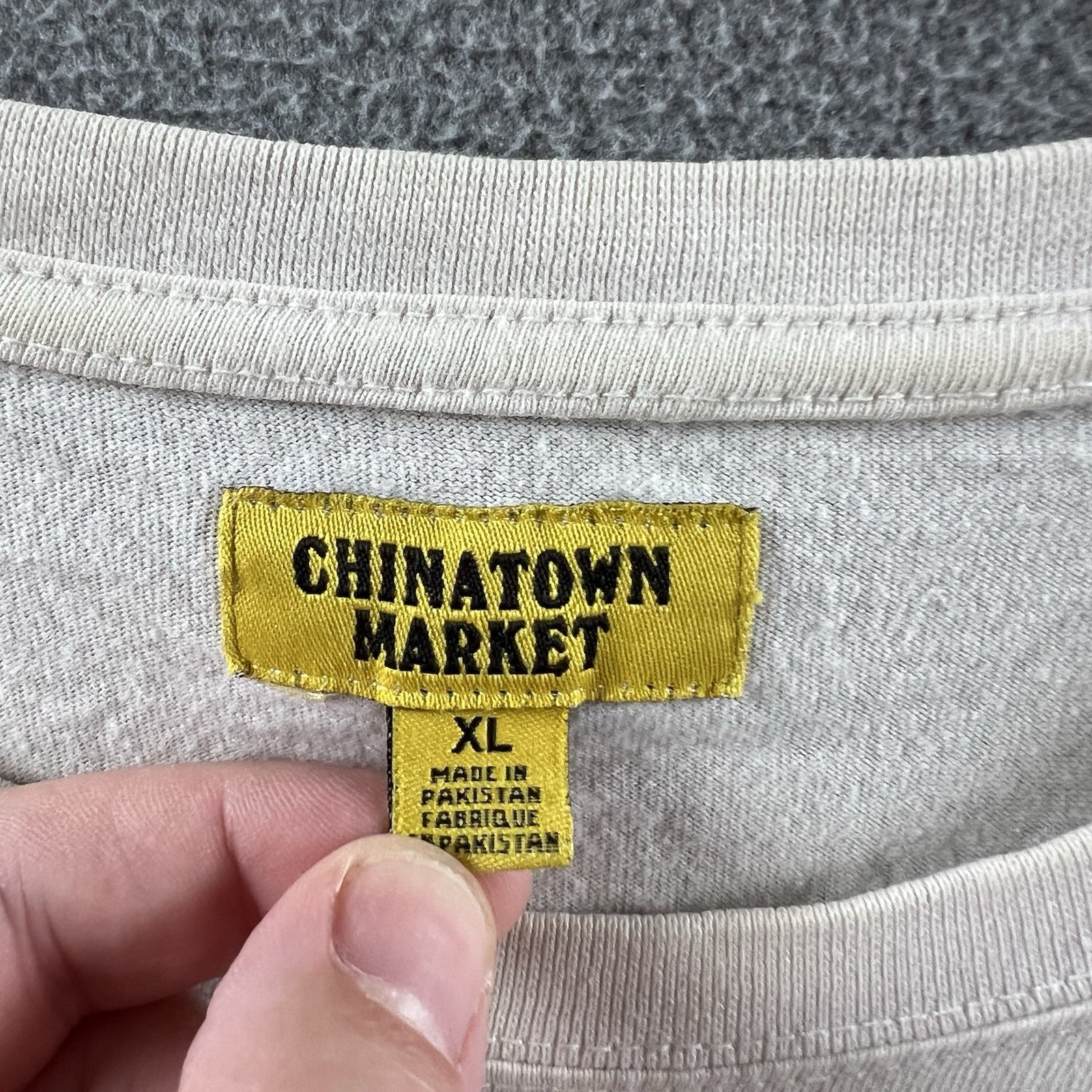 Chinatown Market Shirt Mens XL White Global Warming Streetwear Skater MARKET