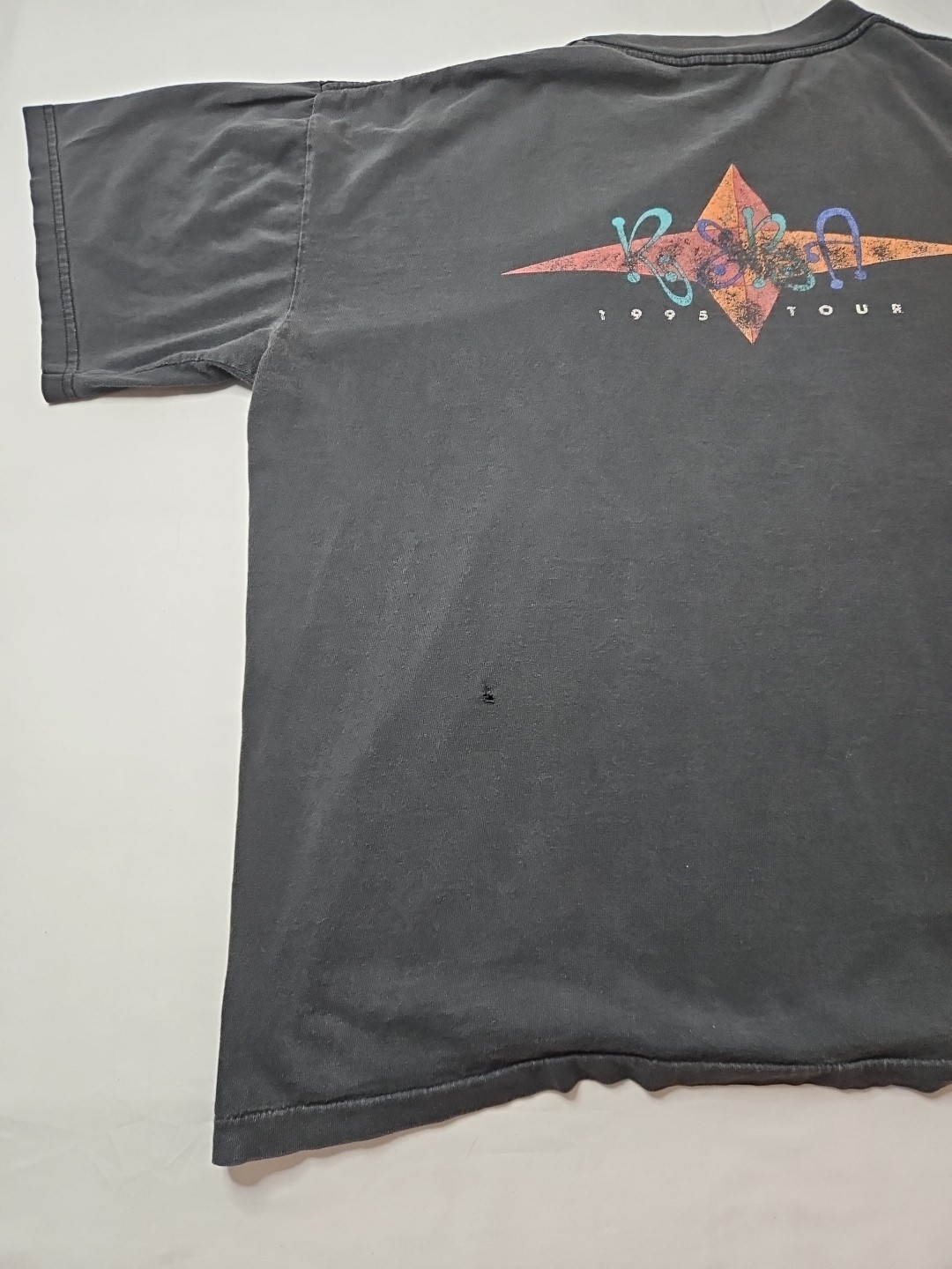 Vintage 1995 Winterland Reba Tour Double Sided T-Shirt Size XL 26×26.5 Faded