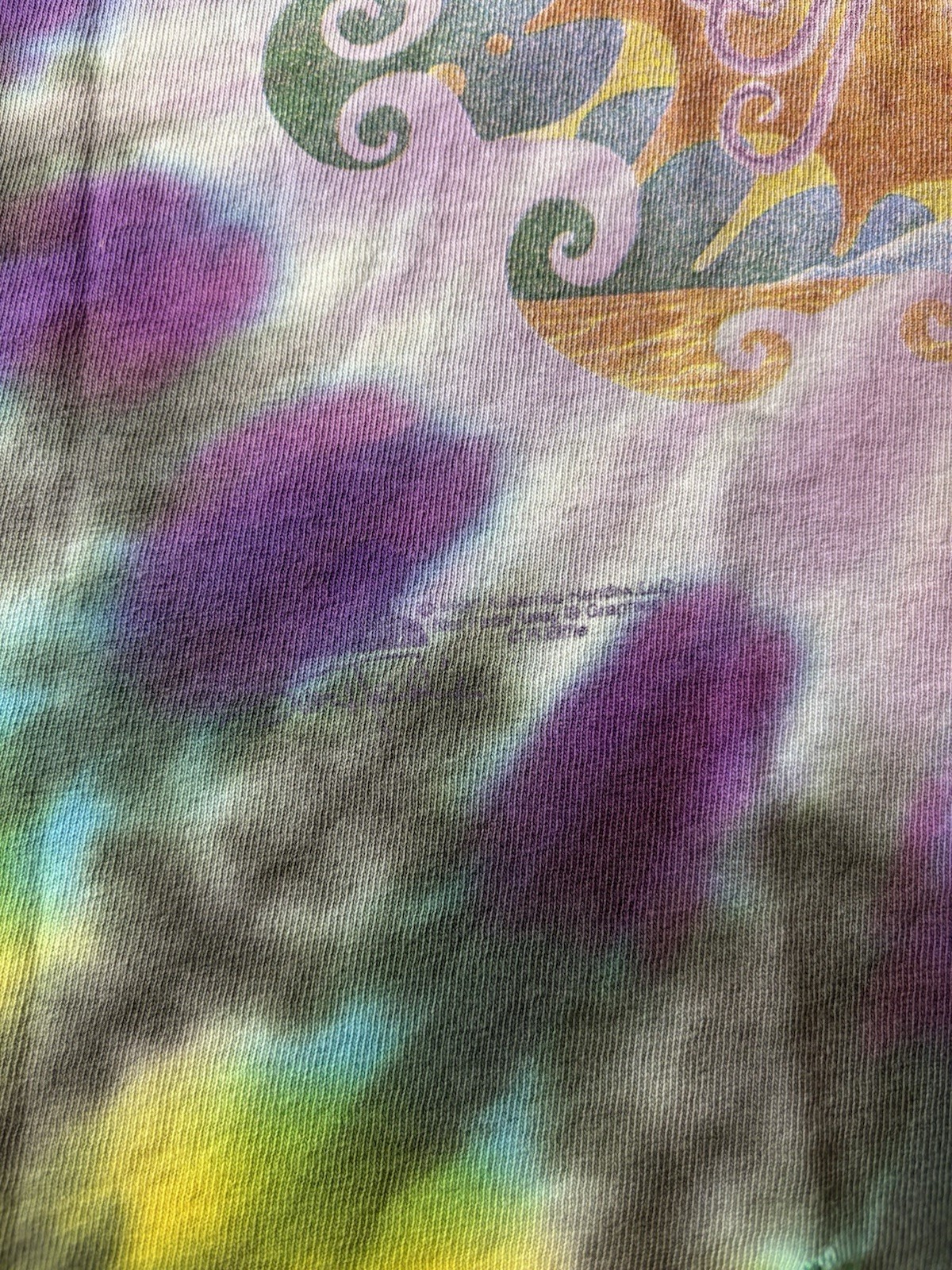 VINTAGE RARE Jimi Hendrix Tie-Dye Double-Sided Graphic Men&rsquo;s T-Shirt Size XL