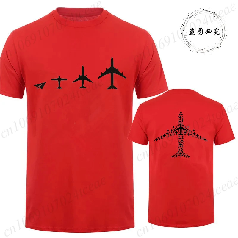 Flying Up Airplane T-Shirt for Men Women Clothing Graphic Tees Funny Flying Up A