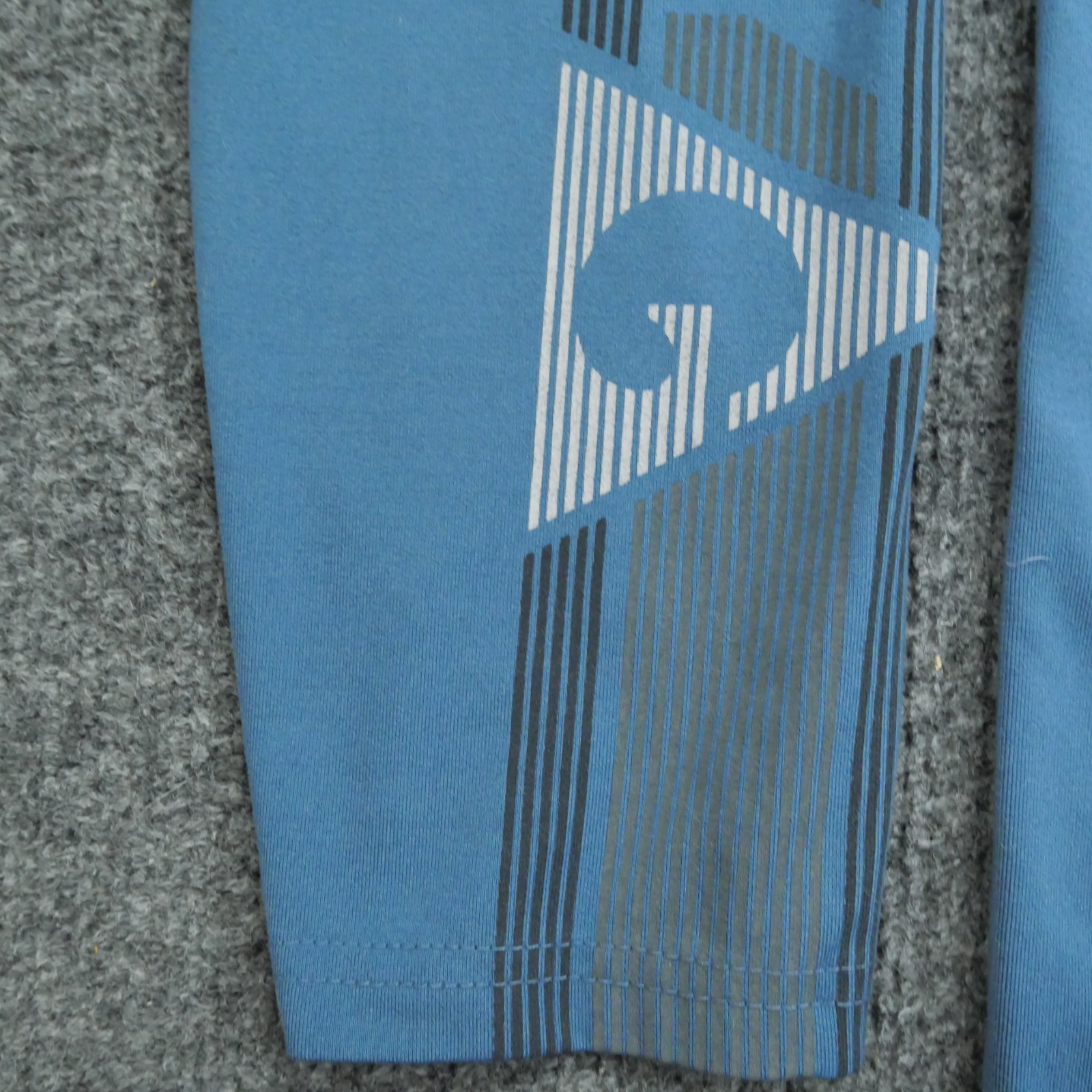 Gerry T Shirt Adult Medium Blue Long Sleeve Stretch Outdoors Lightweight