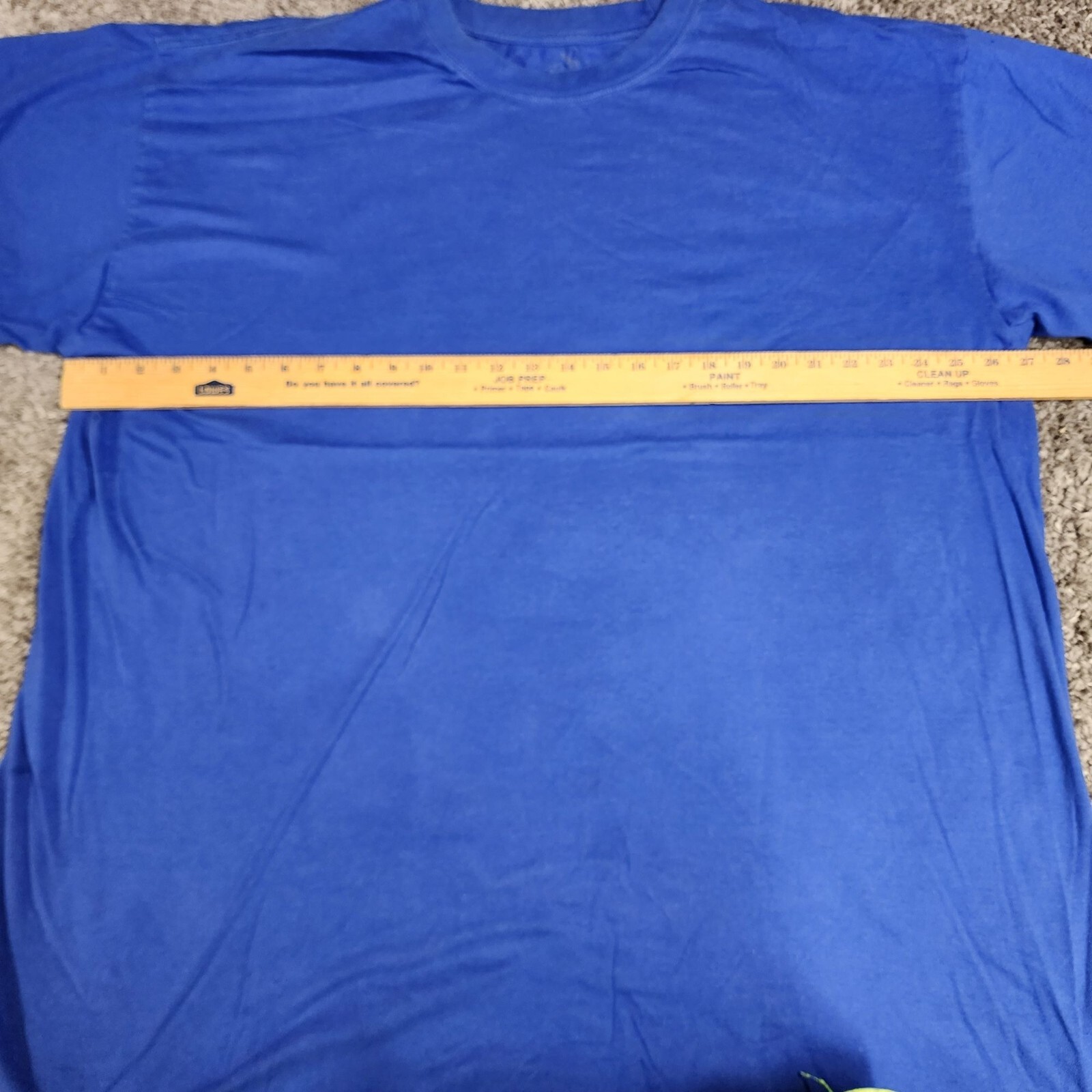 Sada Men T Shirt 5XL Blue Color Work Wear Small Stain