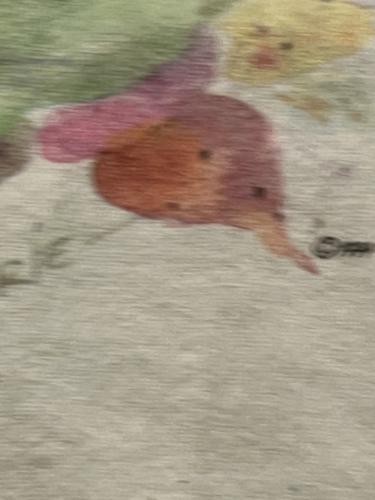 Vintage Soft As Grape Floral Art Shirt Unisex XXL 90s Flowers Water Color Single