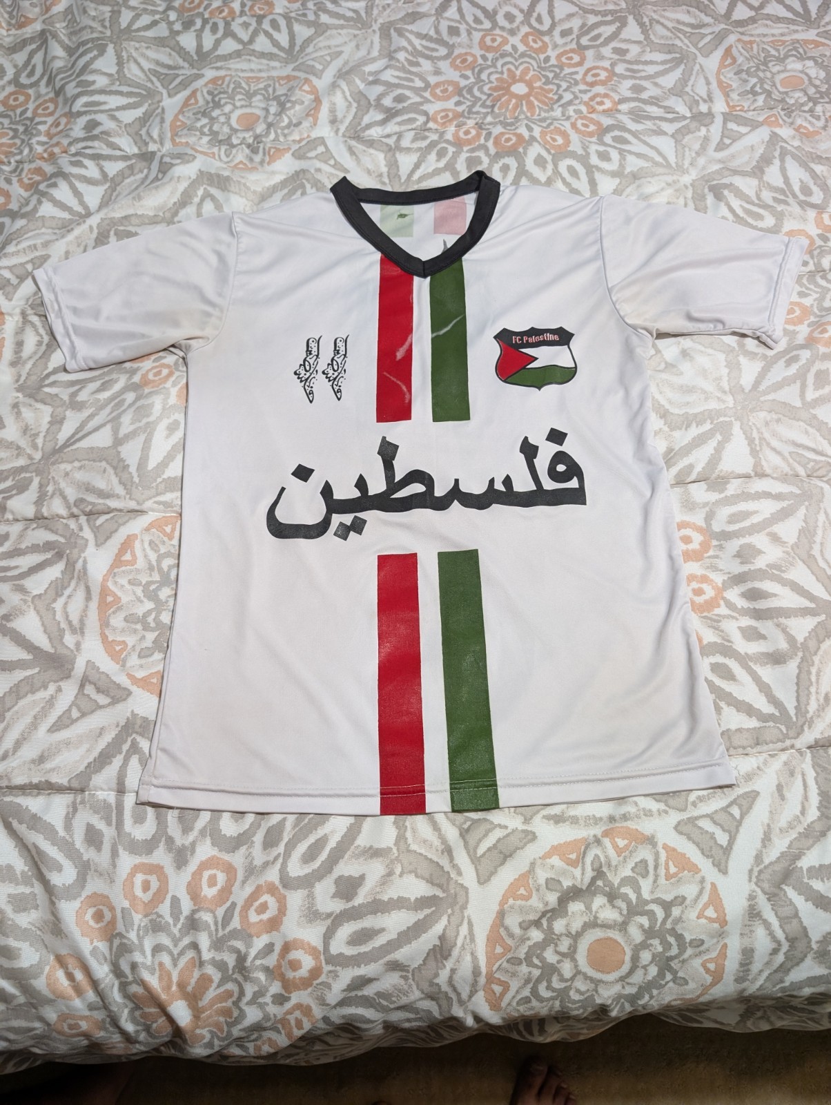 FC Palestine Palestina فلسطين football soccer shirt jersey size S