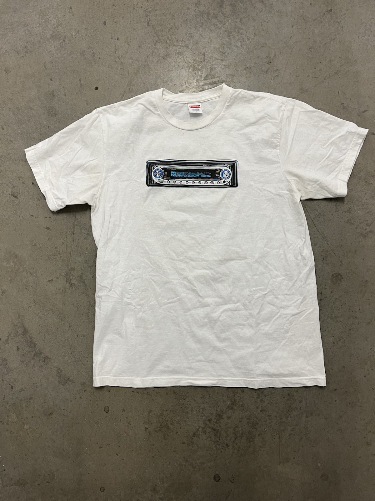 Supreme SS25 MF White T-Shirt Doom Receiver Large