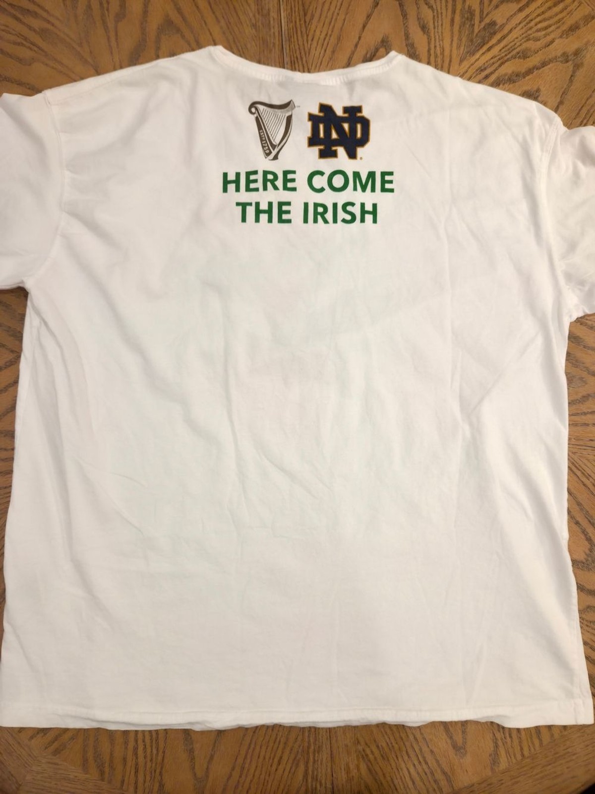 Vintage Irish Pub Style Notre Dame x Guinness Toucan Graphic Tee 3XL