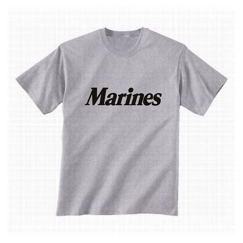 MARINES CORP TEE PHYSICAL TRAINING SHIRT USMC MARINE