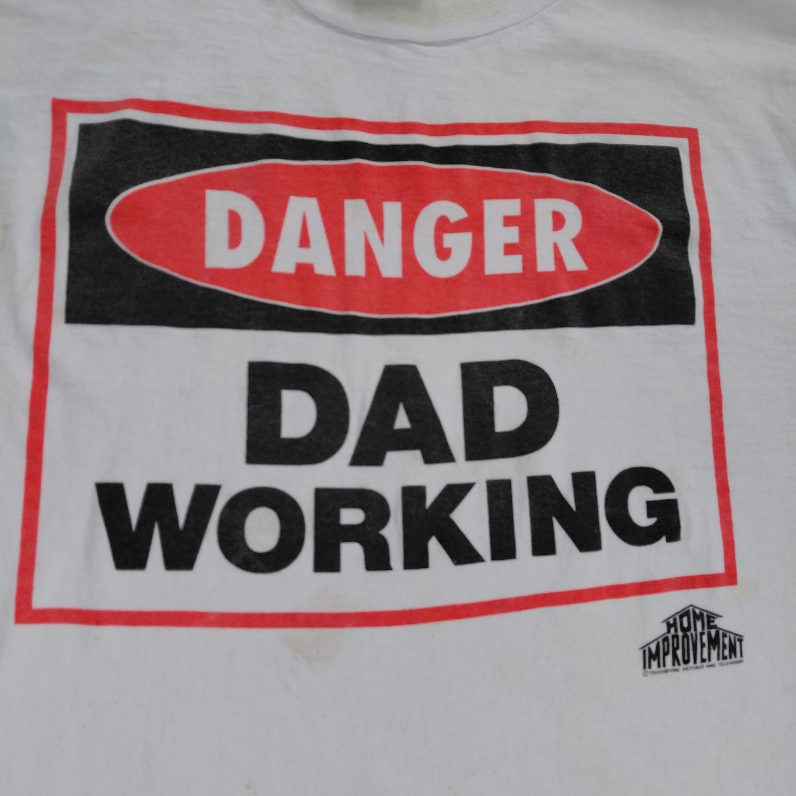 Vintage Home Improvement T Shirt Tee Dad Working Size Large L Tim Allen Vtg