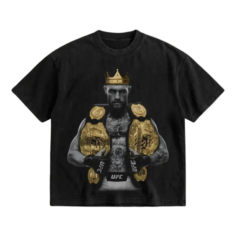 Conor McGregor Iconic Signature V2 T-shirt UFC Pound For Pound Shirt MMA Fan