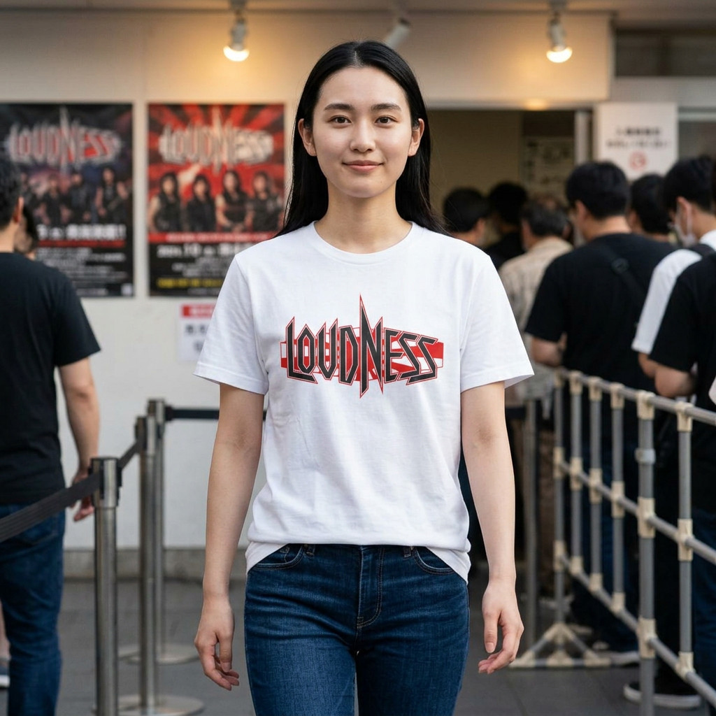 Loudness Japanese Metal Logo TShirt