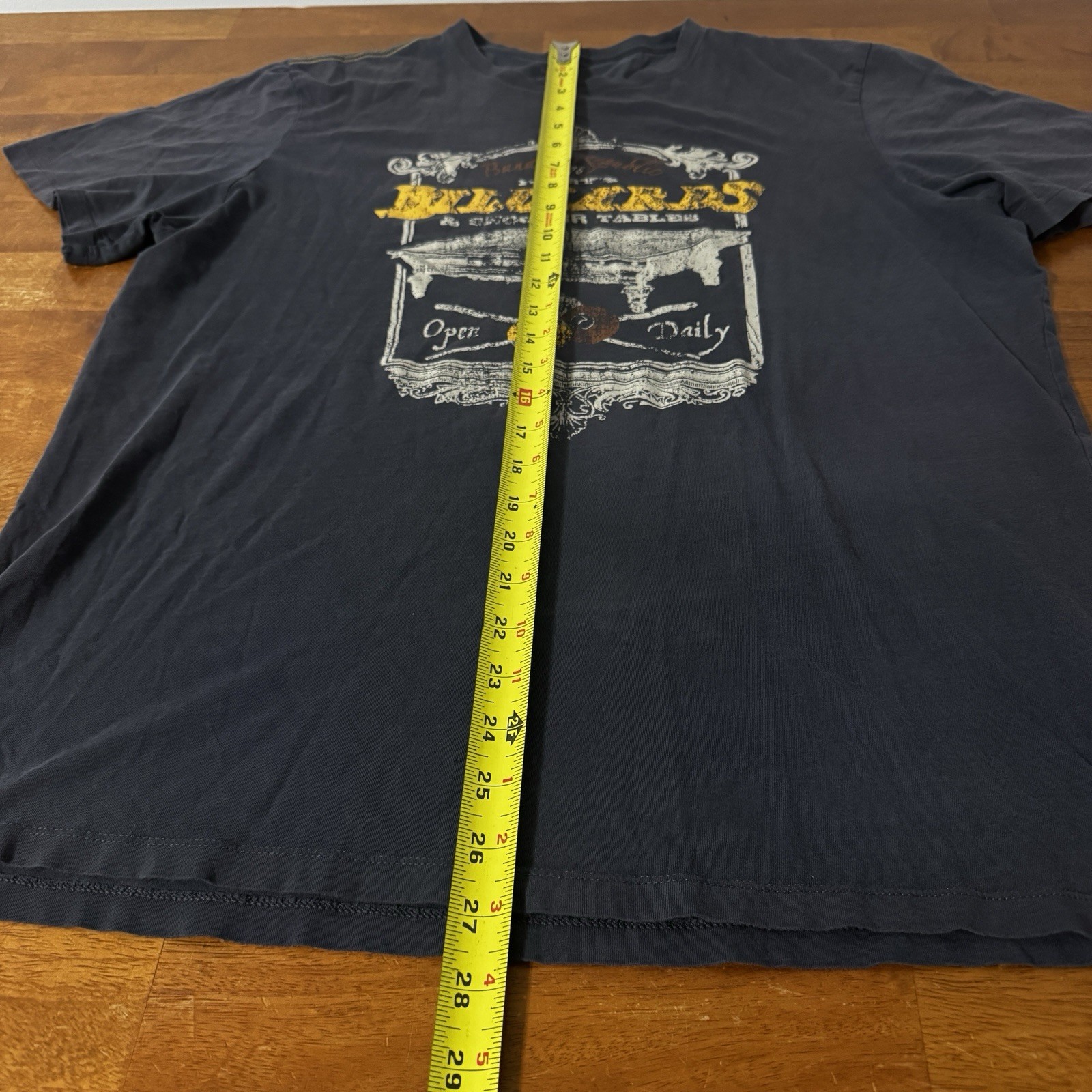 Banana Republic 100% Cotton Billiards Pool Graphic T-Shirt Men&rsquo;s Large
