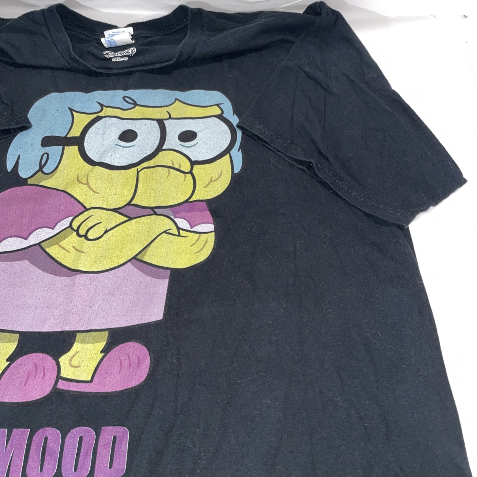 K95 Disney Big City Greens Gramma Alice Mood T-shirt 2 XXL – Black – 100% Cotton