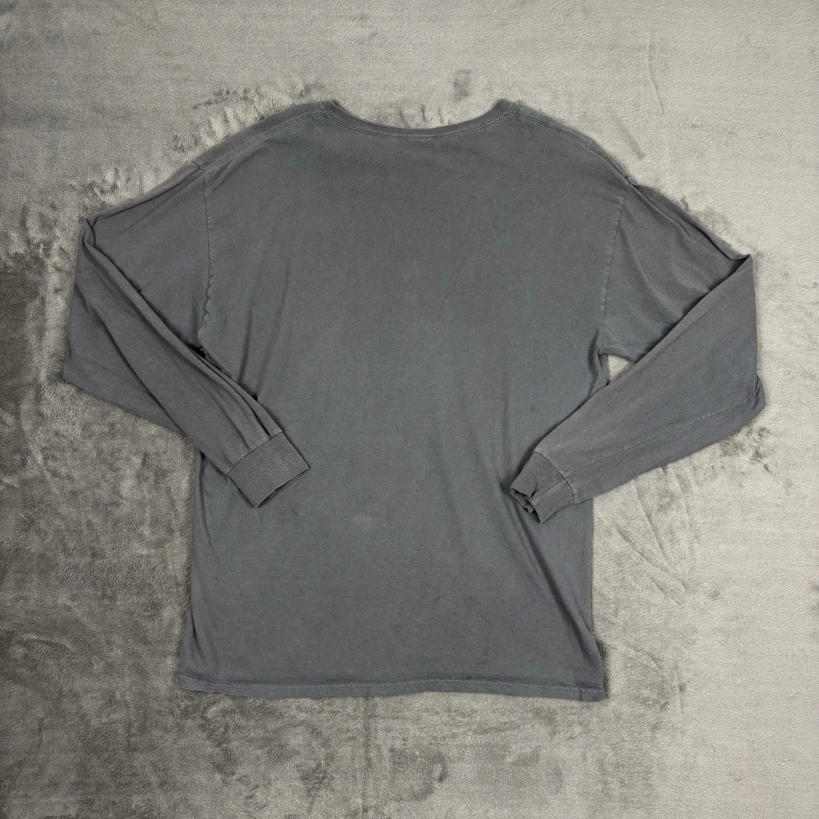 Army West Point Black Knights Long Sleeve Gray T-Shirt Mens Size Large