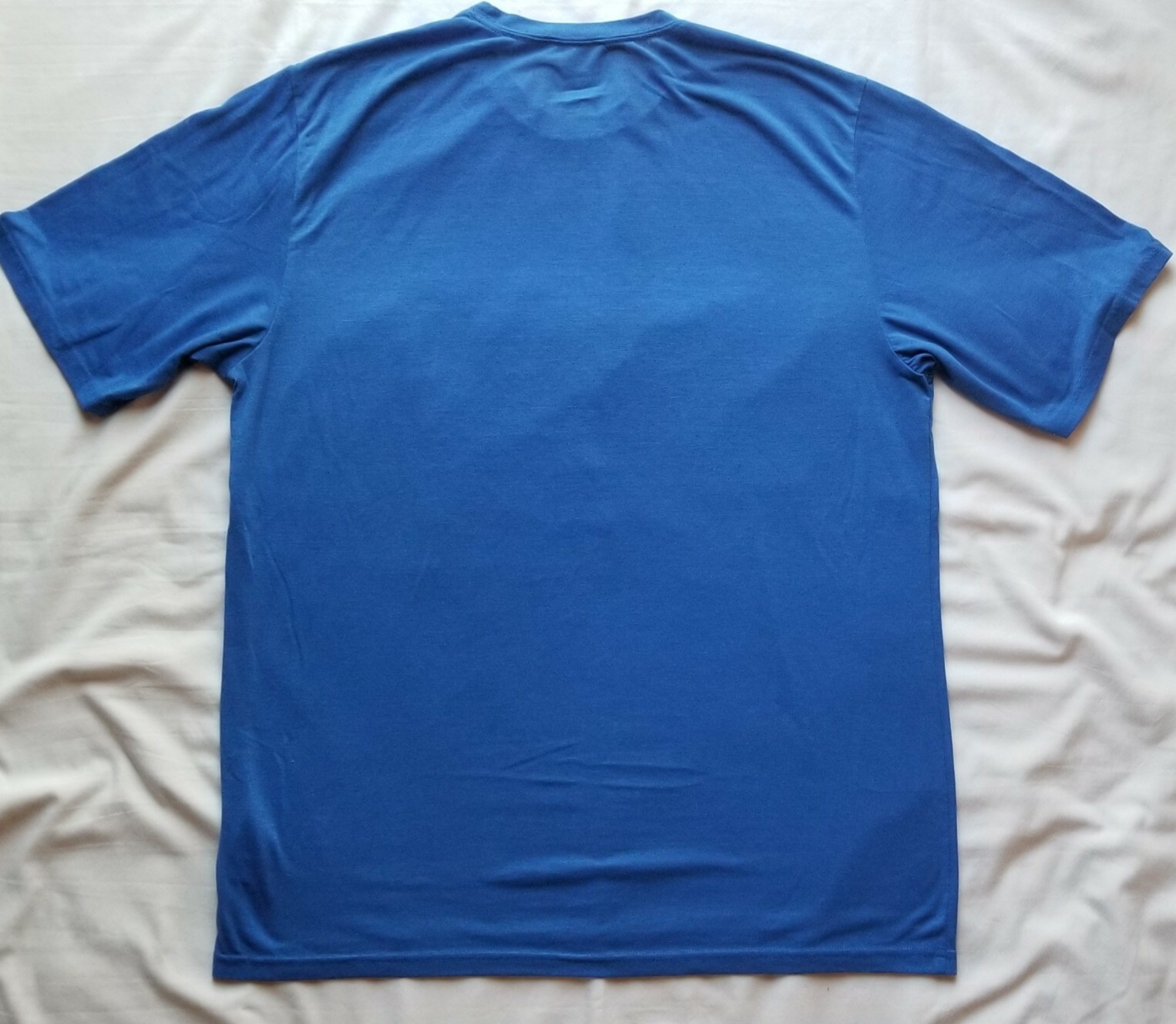 Men&rsquo;s THE NORHT FACE Vapor Wick Short Sleeve Crewneck Pull-On BLUE T-Shirt Sz M!